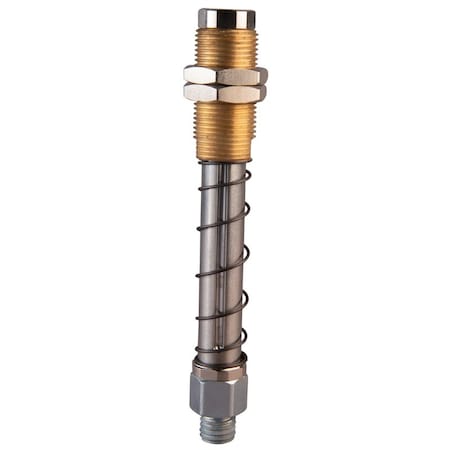 Fipa Spring leveler, torsionally rigid, travel = 50 mm, heavy duty use, M12-male 50.369